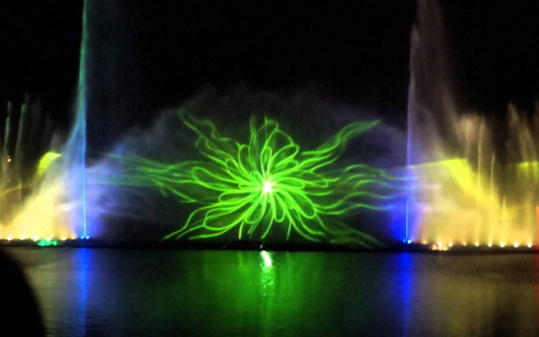 Чи бачили ви найбільший в Європі плаваючий фонтан?