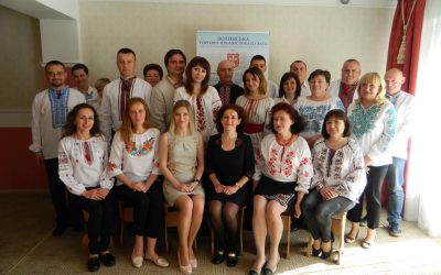 Одягати вишиванку до Всесвітнього Дня Вишиванки стало доброю традицією для колективу Волинської ТПП