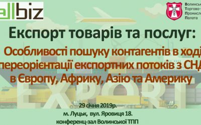 Експорт товарів та послуг: Особливості пошуку контрагентів в ході переорієнтації експортних потоків України