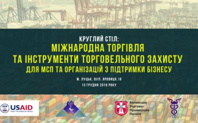 Міжнародна торгівля та інструменти торговельного захисту для МСП