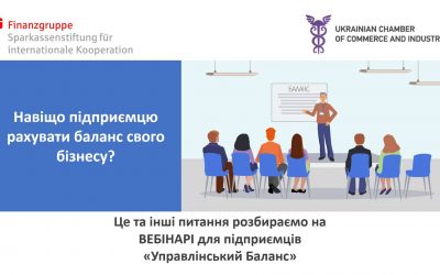 Вебінар для підприємців “Управлінський баланс”