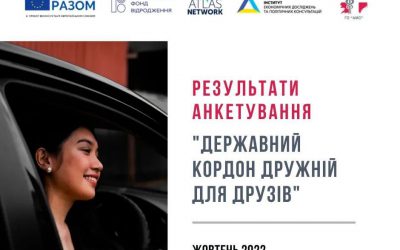 Результати анкетування фізичних осіб “Державний кордон дружній для друзів”
