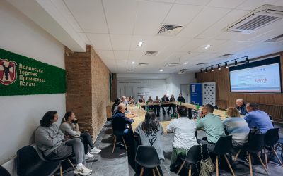 Круглий стіл “Стратегічні шляхи співпраці: Підвищення конкурентоспроможності бізнесу у Волинській та Запорізькій областях”.